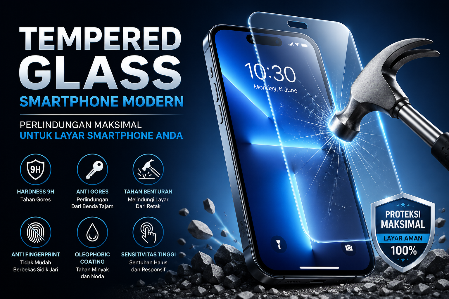 Kenapa Tempered Glass Begitu Penting untuk Smartphone Modern